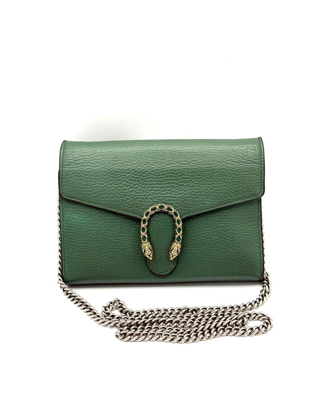 Gucci Dionysus Green Crossbody w/ COA & Dust Bag EUC